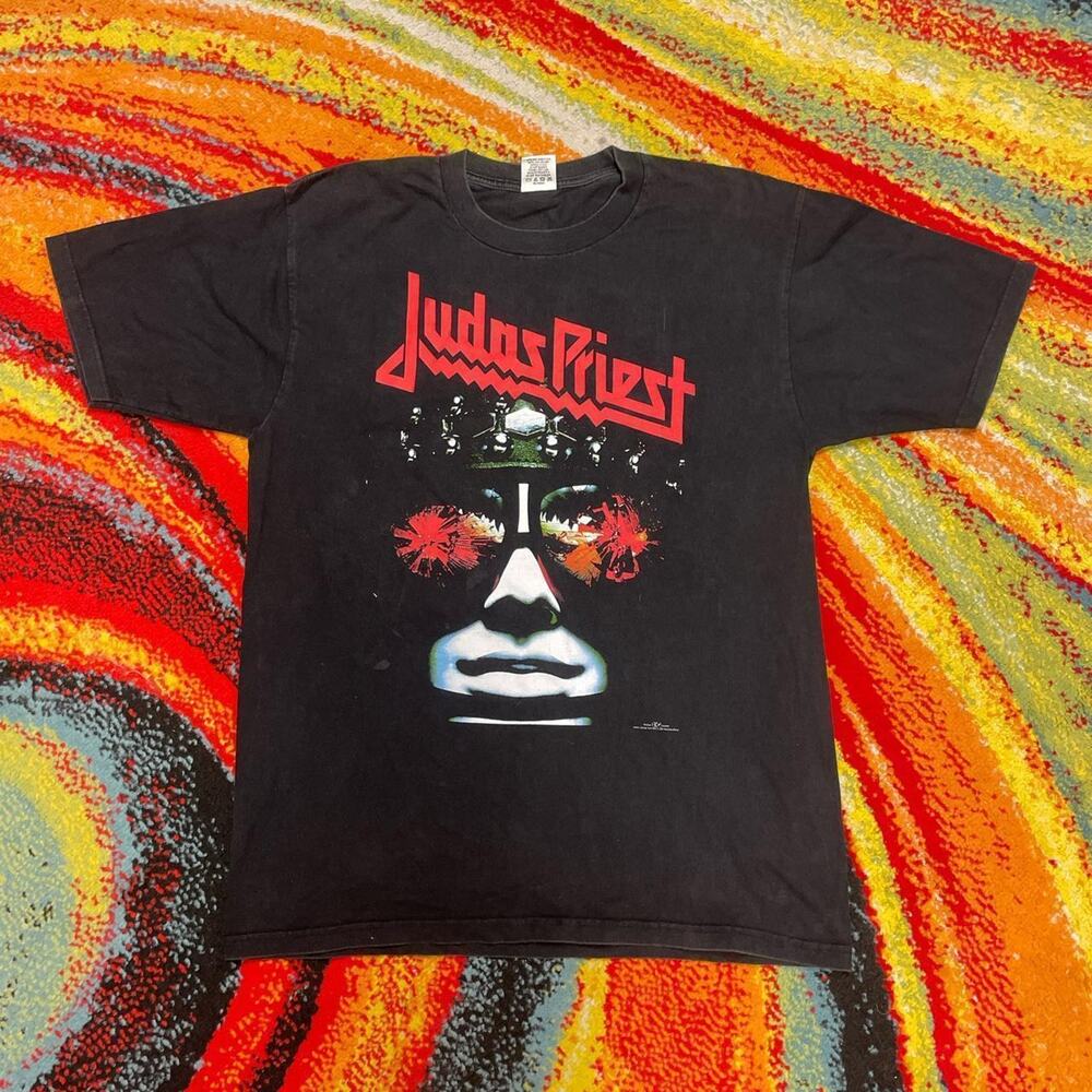 Vintage Judas Priest Killing Machine Tour 90s Cygnus Large Tee